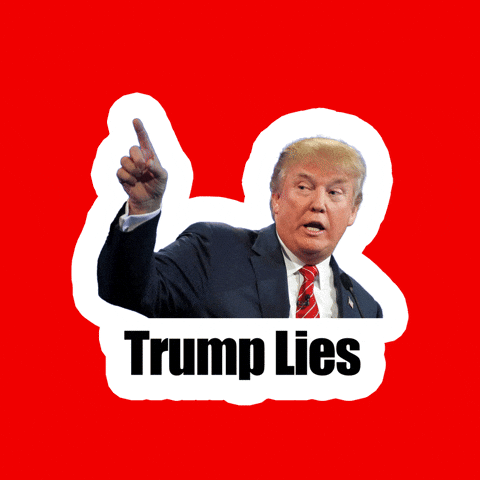 Lying Donald Trump GIF by Creative Courage