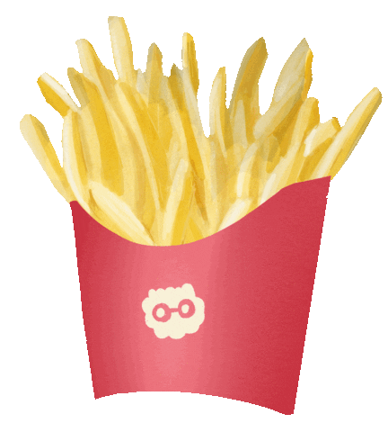 食べ物 French Fries Sticker