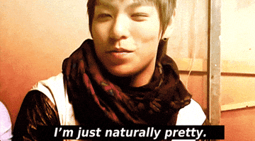 Im Just Naturally Pretty GIF
