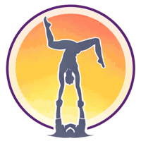 Party Handstand Sticker by Satya Jotpal