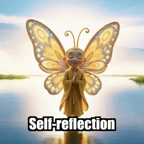 Inner Peace Wisdom GIF by BuddhaFlyJourney