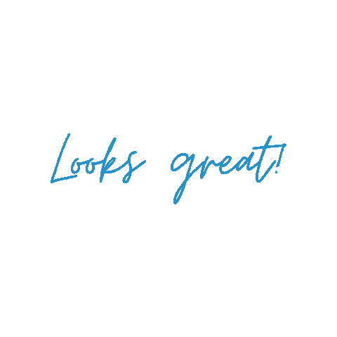 Looks Great Sticker by Balloon Market