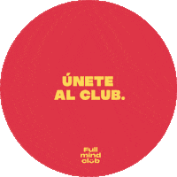 Fullmindclub club mental health selfcare mindfulness Sticker
