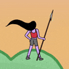 Girl Woman GIF by Motherbrainart