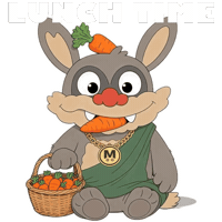 Nom Nom Eating Sticker