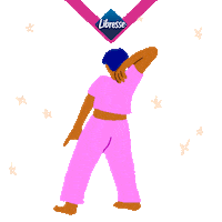 Pajama Party Dancing Sticker by Libresse_Russia