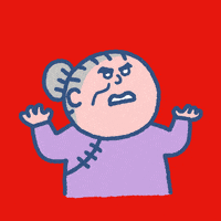 Angry On Fire GIF by SOWINGHONG