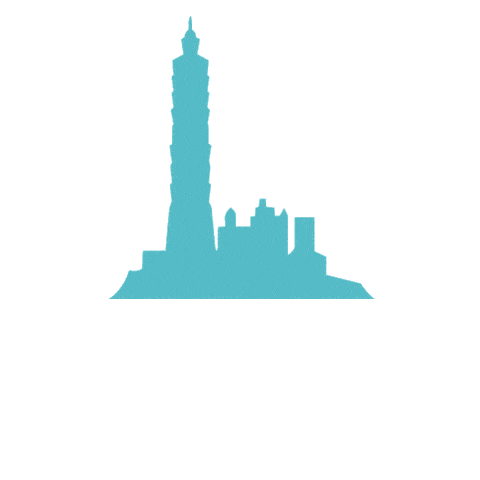 China City Sticker by Travel & Treasures