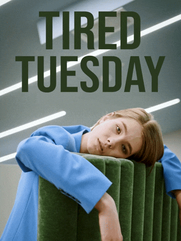 Tired Rise And Shine GIF by Sealed With A GIF