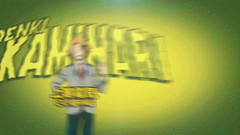 boku no hero academia denki GIF