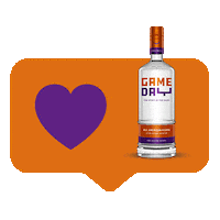 Clemson Gotigers Sticker by GameDay Vodka