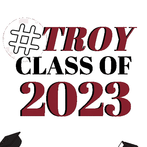 troy class of 2023 Sticker by troyuniversity