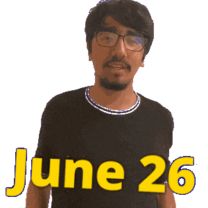June 26 Sticker
