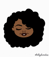 Happy African American GIF