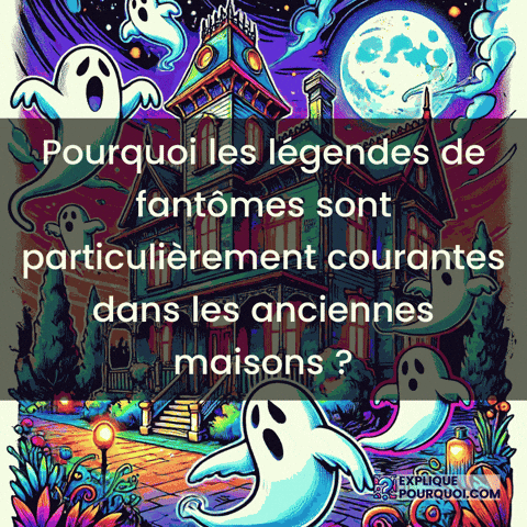 Fantômes Dans Les Anciennes Maisons GIF by ExpliquePourquoi.com