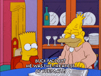 happy bart simpson GIF