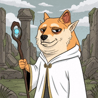 Shiba Inu Illustration GIF by Doge Pound
