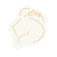 Sign Leo Sticker by Miami Writes Co