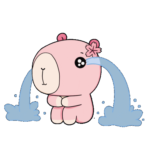 CapyEra giphyupload sad crying cry Sticker