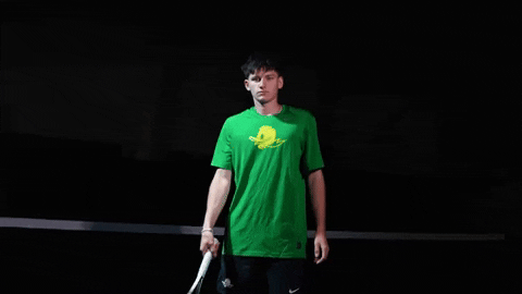 Mens Tennis Oregon GIF by GoDucks