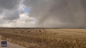 Clouds Churn as Tornado Warning Issued in Northeast Colorado