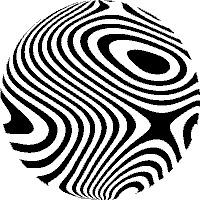 Geometry Spiral Sticker by Letterlik