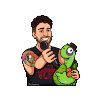 La Combo Tortuga Sticker