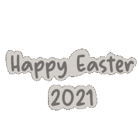 Easter Sunday Chocolate Sticker