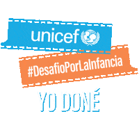 Desafíoporlainfancia Sticker by UNICEF
