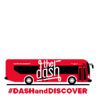 trinitymetro bus transportation dash fort worth Sticker