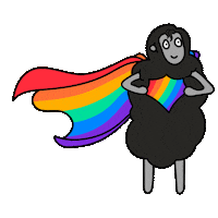 Black Sheep Pride Sticker by BBH Singapore