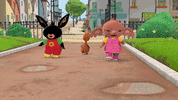 Rain Jumping GIF by Bing Bunny