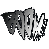 TypoGraphicDesign animation boom comic typo Sticker