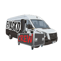 Truck Bus Sticker by Fiasko