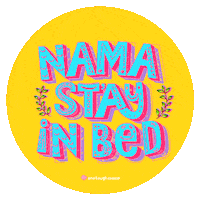 Tired Good Night Sticker