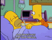 Season 4 Sleeping GIF by The Simpsons