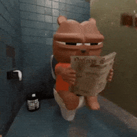 Dumping Break Time GIF by Bear Market Memes