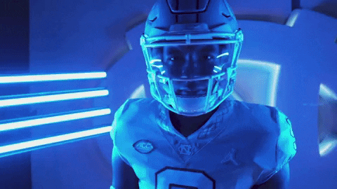 North Carolina Football GIF by UNC Tar Heels