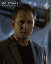 Look Whos Back Scare GIF by Hollyoaks