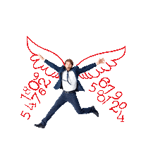 Exact Doodle Sticker by Exact Software