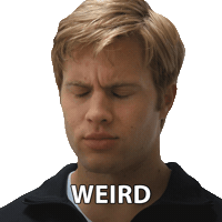 Weird Sticker by NETFLIX