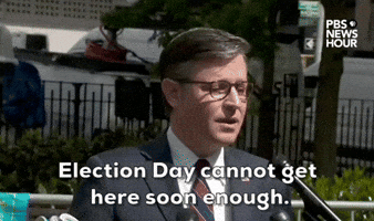 "Election Day cannot get here soon enough."