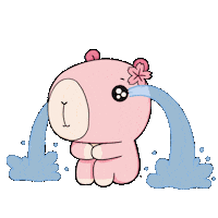 CapyEra sad crying cry tears Sticker