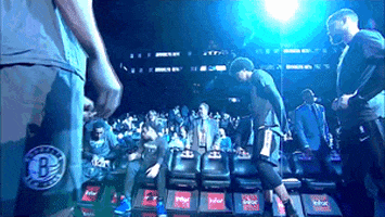 pumped up player intros GIF by NBA