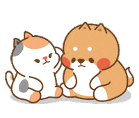 Dog Love Sticker by Tonton Friends