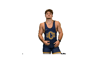Wrestling Uco Sticker by University of Central Oklahoma
