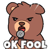 Mic Drop Sticker by BEARISH