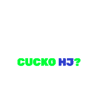 Cucko cucko cuckohj cuckopoa Sticker