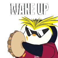 Good Morning Sticker by Pudgy Penguins