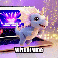 Concert GIF by Divineasaur